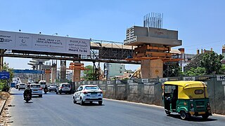 <span class="mw-page-title-main">HRBR Layout metro station</span> Upcoming Namma Metro station under Blue Line