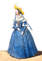 Français : Halévy - Guido et Ginevra - costume de Mme Dorus (rôle de Ginevra), Paris 1838