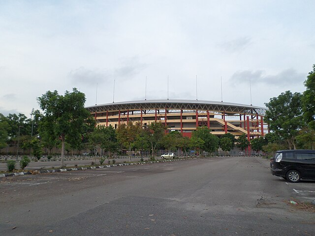 Hang Jebat Football Stadium in Melaka.