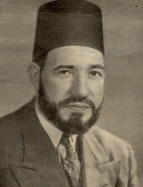 The founder of the Muslim Brotherhood, Hassan al-Banna