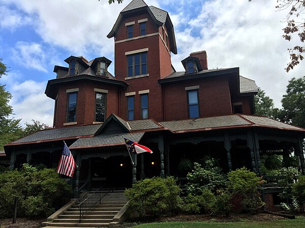 The lieutenant governor's office is located in the Hawkins-Hartness House (pictured) in Raleigh.