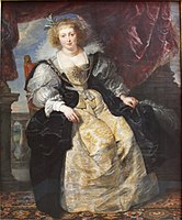 Rubens. Helene Fourment in her Bridal Gown by Rubens (1630)