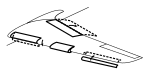 Aircraft wing high-lift devices