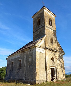 Hram Vozdviženija Časnog Krsta u Barletima, zaselak Volarice