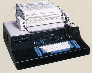 IBM 3767 serial printer terminal