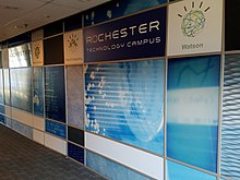 The site was renamed Rochester Technology Campus. IBM Rochester Technology Campus.jpg