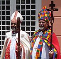 Bishop Maurício Andrade, primate of the Anglican Episcopal Church of Brazil, and bishop Saulo Barros.