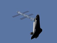 Illustration of the International Space Station during STS-106. ISSafterSTS106.jpg