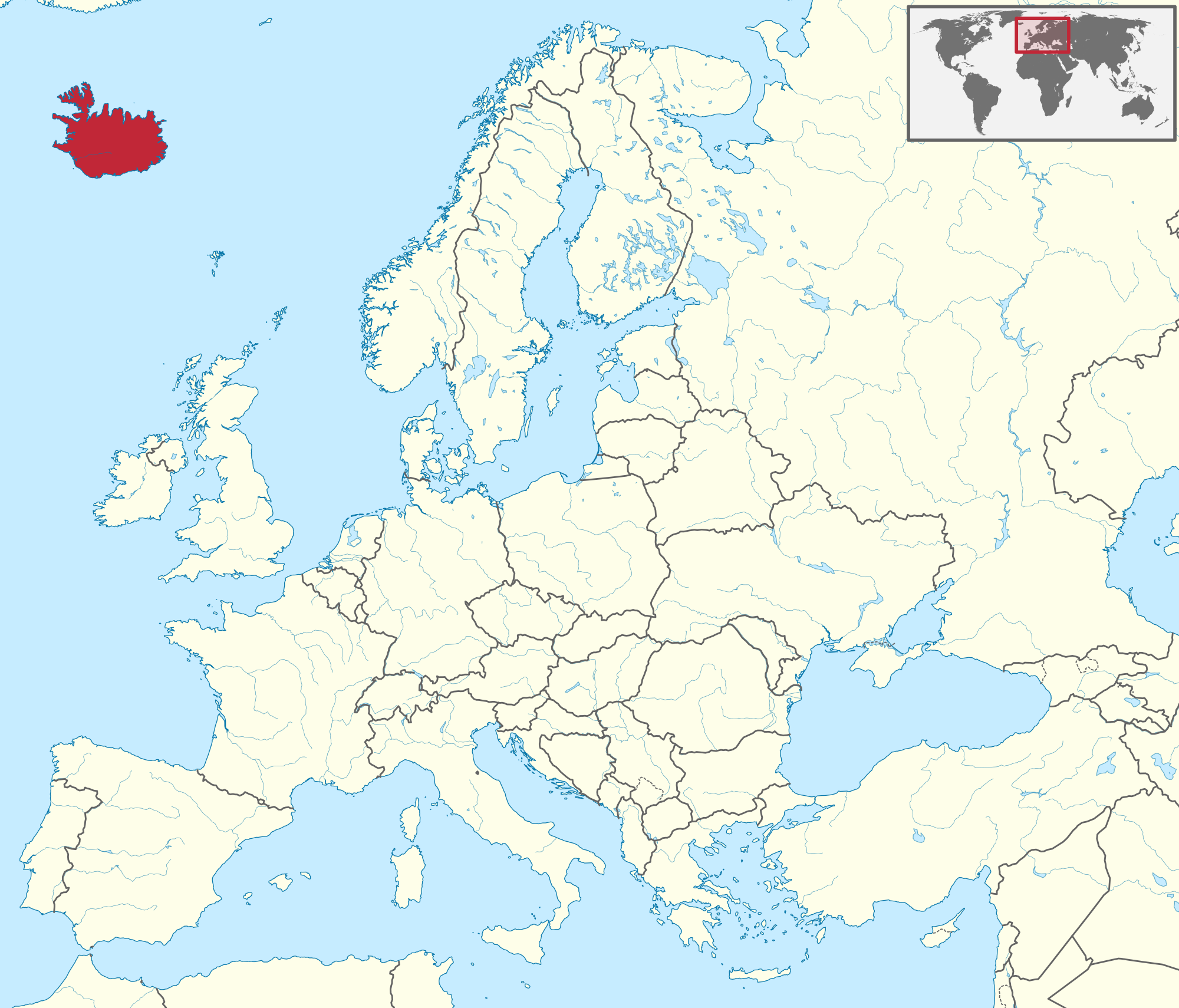 Image result for iceland in europe