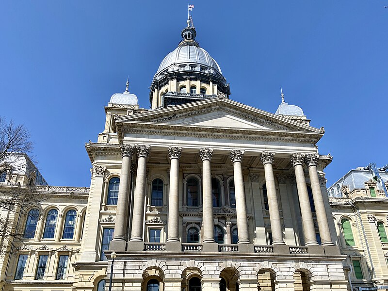 File:Illinois State Capitol, Capitol Avenue and 2nd Street, Springfield, IL - 53318778246.jpg