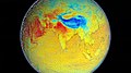 Image 5During summer, warm continental masses draw moist air from the Indian Ocean hence producing heavy rainfall. The process is reversed during winter, resulting in dry conditions. (from Indian Ocean)