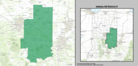Thumbnail for Indiana's 6th congressional district