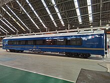 Sleeper carriage that owned by Bima and Argo Semeru trains Indonesian's New Compartment Suites Train (T1 0 08 02 ML).jpg