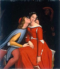 Jean-Auguste Dominique Ingres. Paolo e Francesca, s.d.