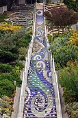 The 16th Avenue Tiled Steps from the bottom