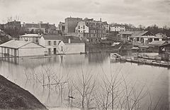 Inondations de février 1876 - Auteuil