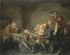 De koningentaart (1774) Jean-Baptiste Greuze