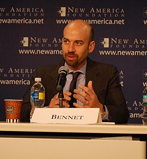 <span class="mw-page-title-main">James Bennet (journalist)</span> American journalist and former editorial editor for the New York Times