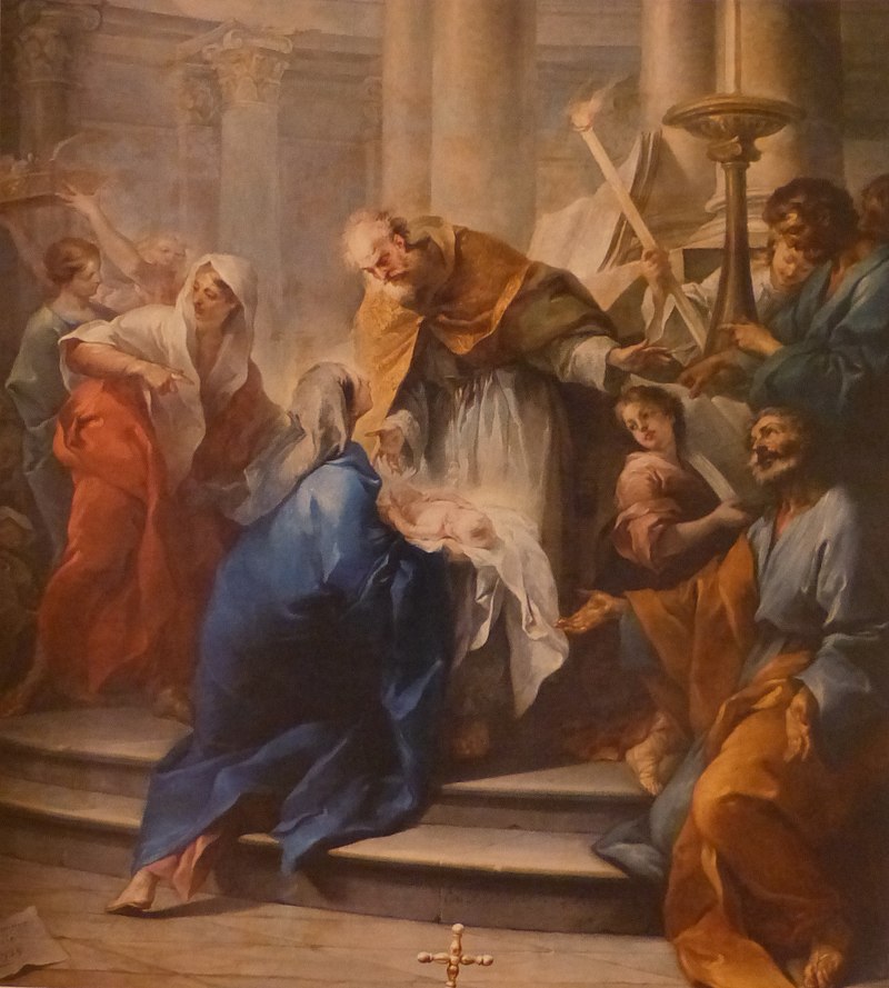Jean-Baptiste & Carle van Loo - Présentation de Jésus au Temple.JPG