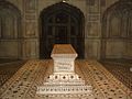Beautifully inlaid sarcophagus of Jahangir