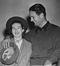 Thumbnail for File:Jimmy Demaret with wife 1940.jpg