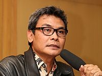 Johan Budi, a former spokesman of the Commission Johan Budi.jpg