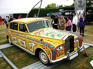 <span class="mw-page-title-main">John Lennon's psychedelic Rolls-Royce</span> 1967 art car