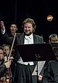 Der Dirigent des Russische Kammerphilharmonie St. Petersburg, Juri Gilbo