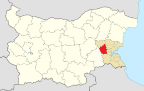Karnobat Municipality Within Bulgaria.png