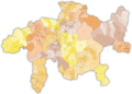 Karte Gemeinden des Kantons Graubünden farbig 1969.png