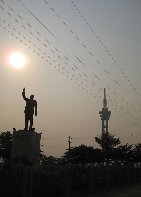 Monument to Lumumba and the Tower of Limete.