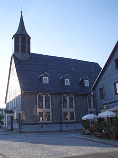 Schmiedefeld am Rennsteig Ortsteil of Suhl in Thuringia, Germany