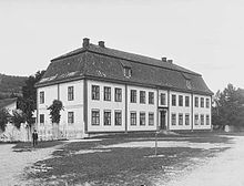 Bergseminaret fotografert av Anders Beer Wilse 4. august 1903.