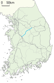 Chungbuk Line railway line in South Korea
