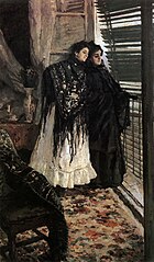 „На балкона. Испанките Леонора и Ампара“, 1888 – 1889