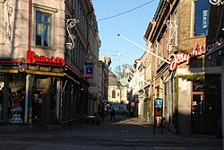 Korsgatan i Göteborg. 
 JPG