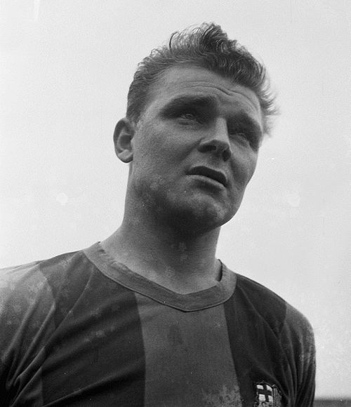During the 1950s, László Kubala was a leading member of Barcelona, scoring 194 goals in 256 appearances.