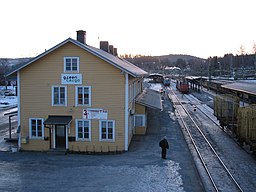 Jernbanestationen i Långsele