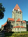 ev. Christuskirche in Löhne, Stadtteil Obernbeck, Ansicht von Südosten