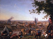 The Battle of Hochkirch in Saxony La Pegna Uberfall bei Hochkirch.jpg