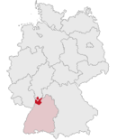 Flagg av Rhinen-Neckar-distriktet