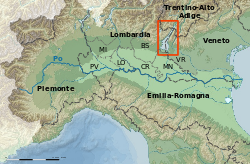 Jezero Garda - Lokacija