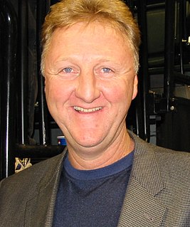 <span class="mw-page-title-main">Larry Bird</span> American basketball player, coach and executive (born 1956)