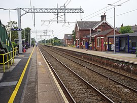 Layton railway station, Lancashire, geograph 5842530 by Nigel Thompson.jpg