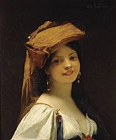 Γελαστή κοπέλλα, 1861, Αμιένη, Musée de Picardie