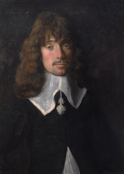 Portrait by Jacob van Oost or his son, Jacob van Oost the Younger, c. 1640.