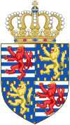 Lesser coat of arms of the Grand Duke of Luxembourg (2000).svg