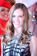 Hilary Swank, Best Actress in a Motion Picture - Drama winner Life Ball 2013 - magenta carpet Hilary Swank 02.jpg