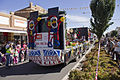 Light Up Leeton float in the SunRice Festival parade in Pine Ave, Leeton, New South Wales.