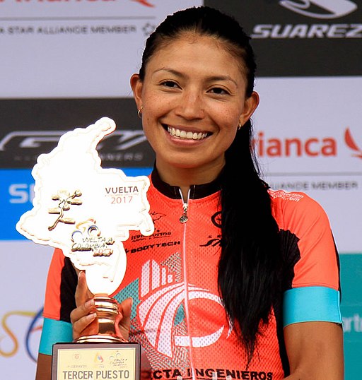 Liliana Moreno 3ra en la Vuelta a Colombia Femenina 2017